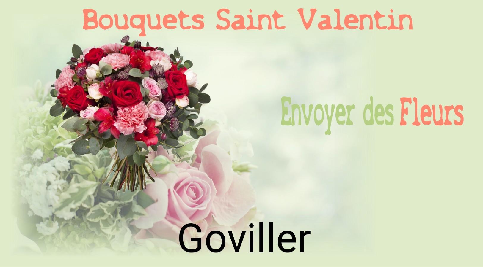 Roses de Saint-Valentin livrées à Goviller